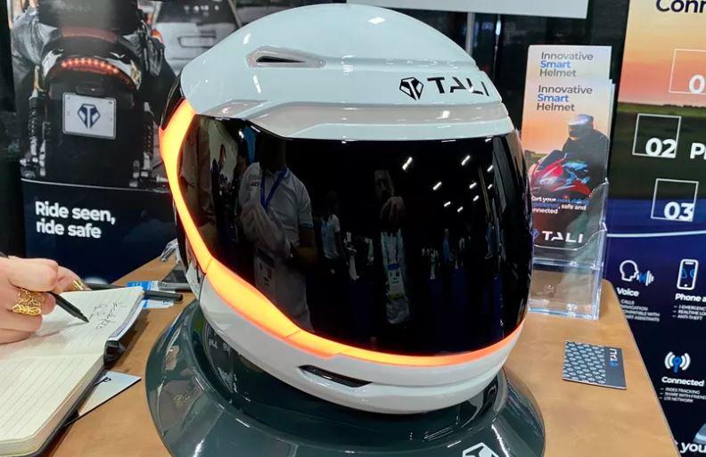 The Tali Smart Helmet debuts at CES | Visordown